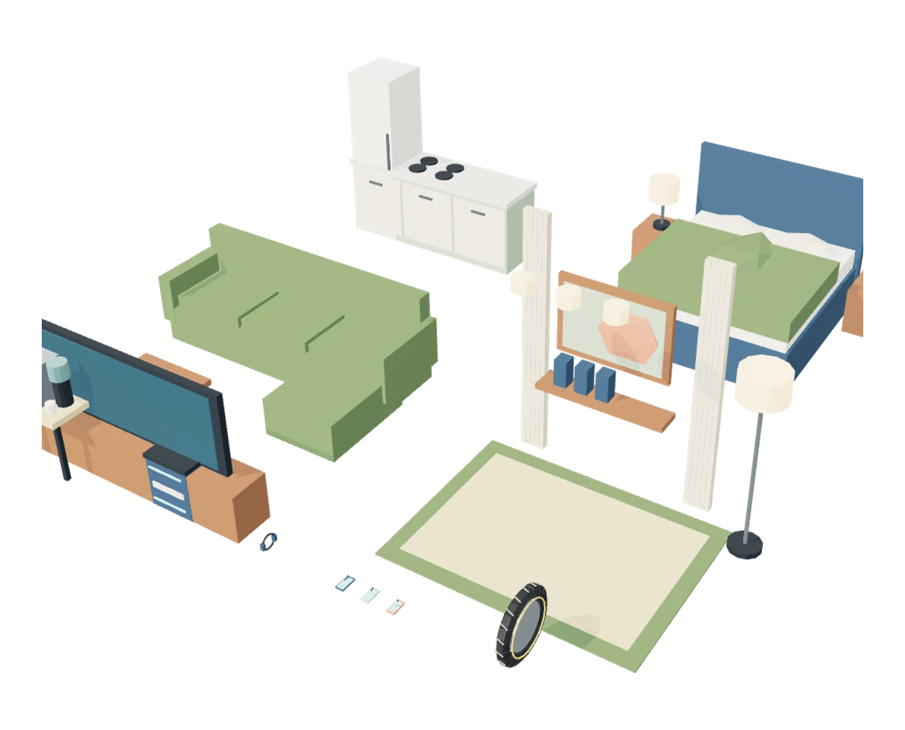 Courier Home Kit preview render