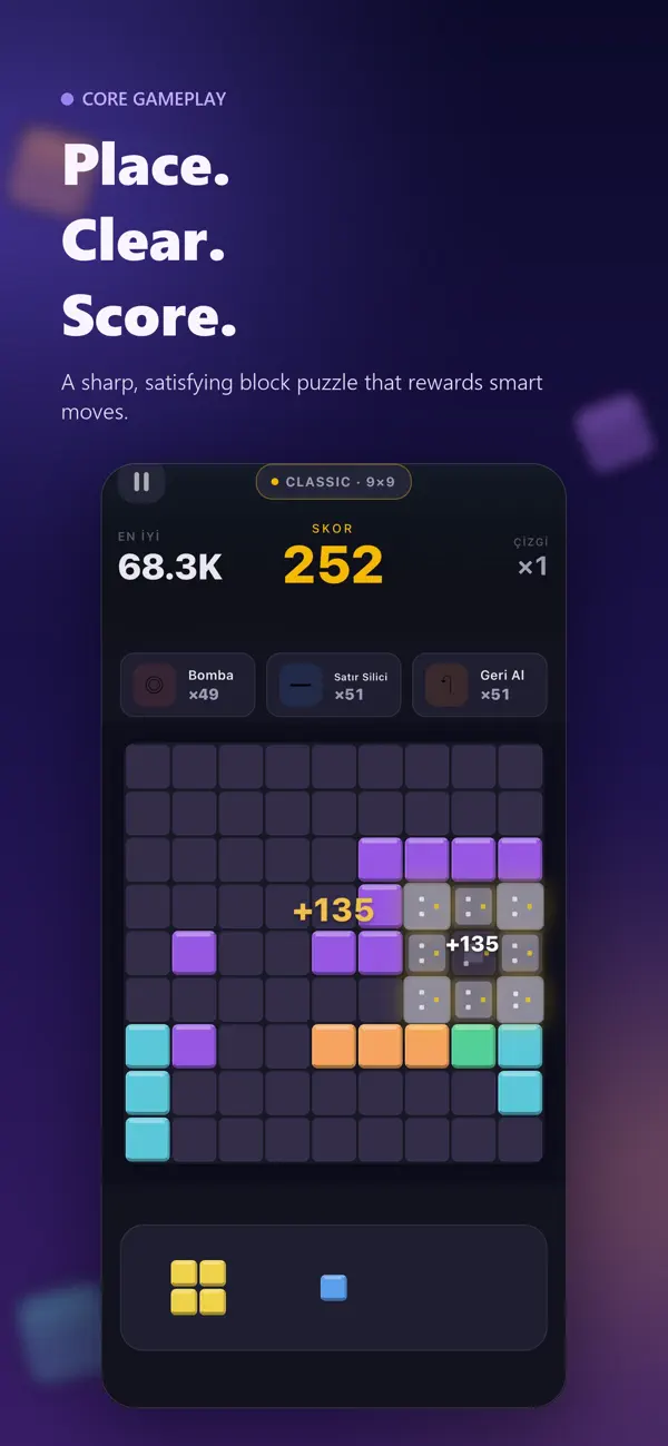 U Blocks gameplay